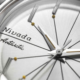 Nivada Grenchen Antarctic Spider Silver - 38mm - Beads of Rice