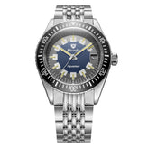 Nivada Grenchen Antarctic Aquamar Vintage - 38mm - Beads of Rice