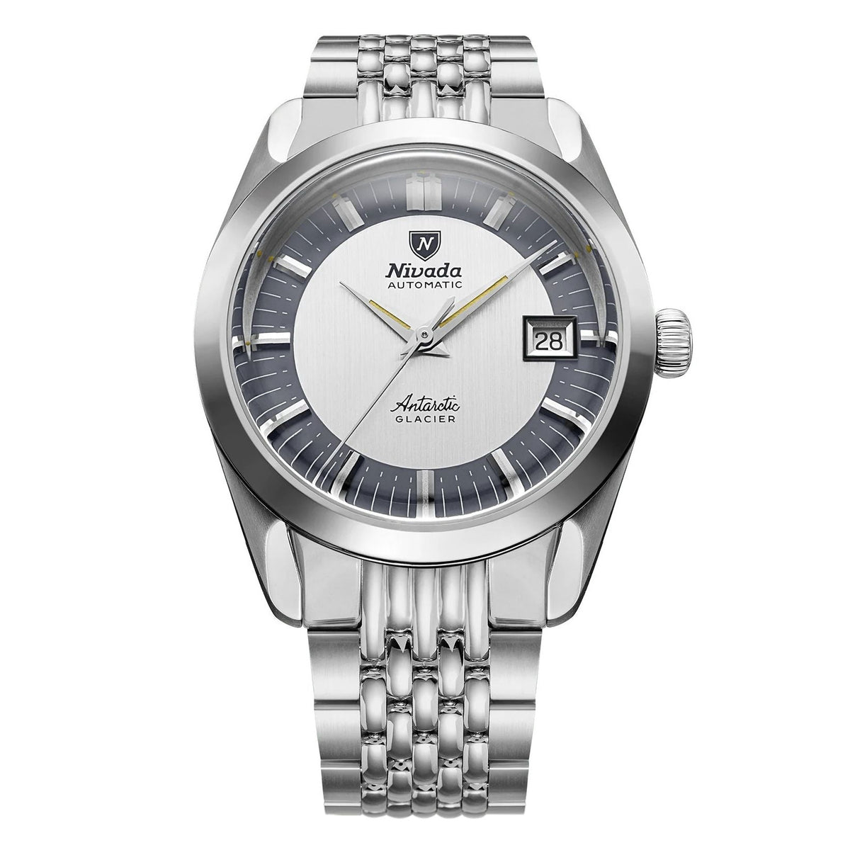 Nivada Grenchen Antarctic Glacier - 38mm - Beads of Rice