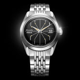 Nivada Grenchen Antarctic Spider Silver - 38mm - Beads of Rice