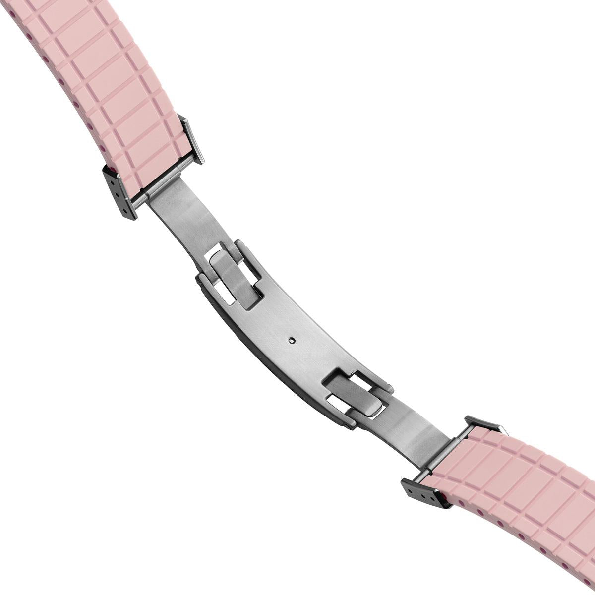 Mosaic CTS Rubber Watch Strap - Candy Pink