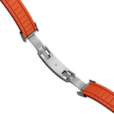 Mosaic CTS Rubber Watch Strap - Orange