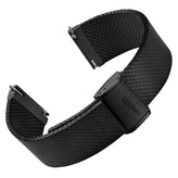 Calibre 1960 Mesh Watch Strap - PVD Black