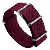 WatchGecko Standard Issue Military Strap - Service Red