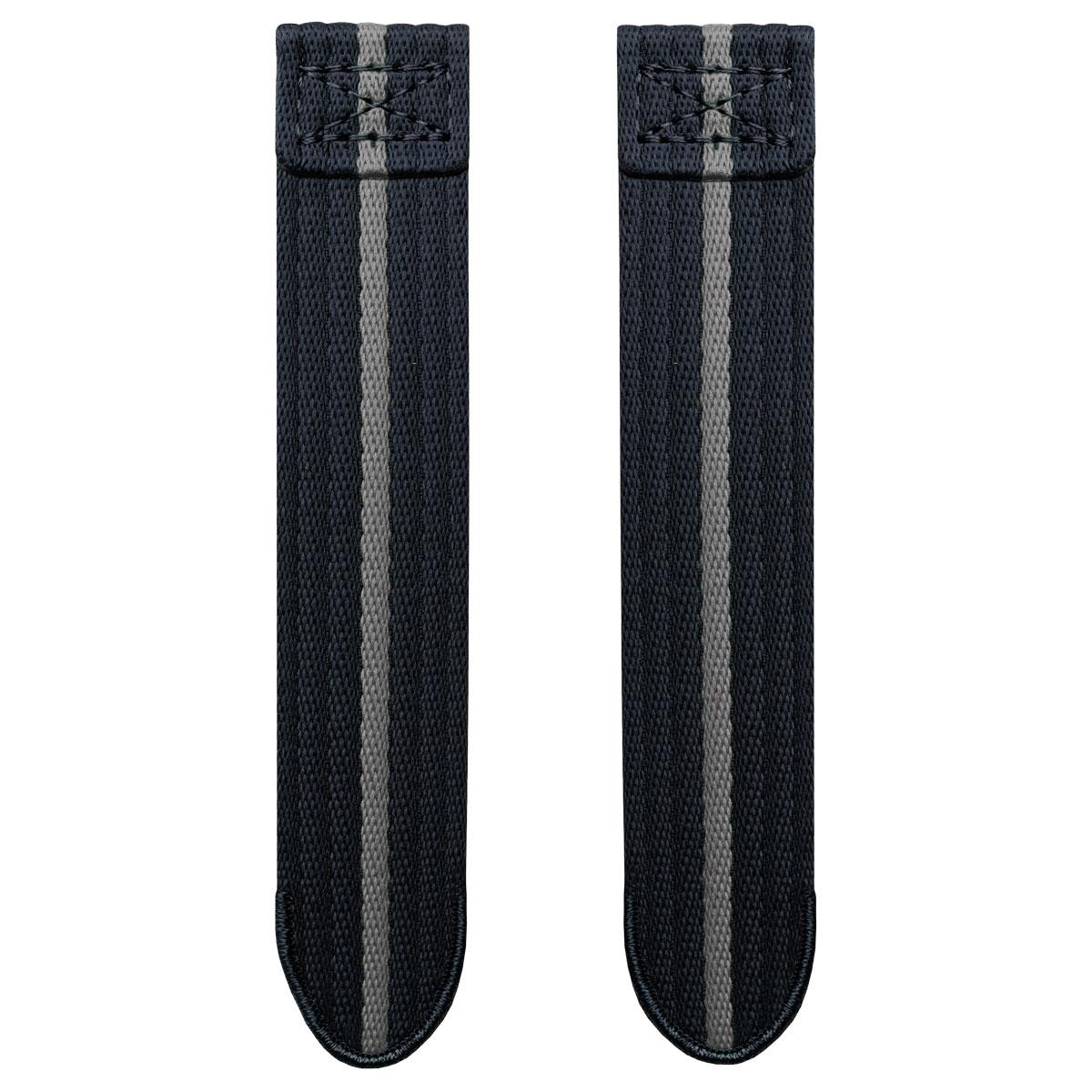 OCTOPOD 2-Piece Naval-Marine Watch Strap - Atlantic Grey