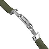 Mosaic CTS Rubber Watch Strap - Military Green