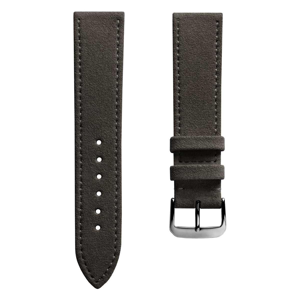 Sorrel Alcantara® Watch Strap - Cinder