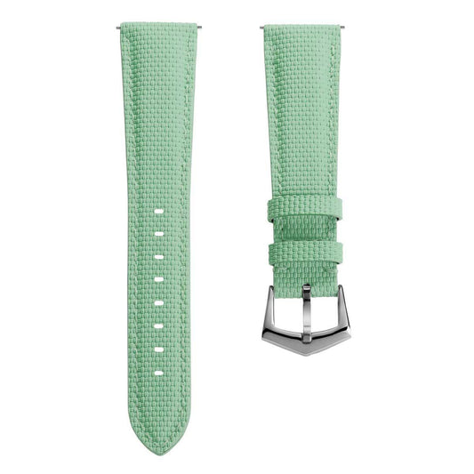 Waypoint Rubber Watch Strap - Seafoam Green