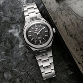 Nivada Grenchen F77 SST Meteorite MK2 - 38mm - Flat Links Bracelet