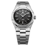 Nivada Grenchen F77 SST Meteorite MK2 - 38mm - Flat Links Bracelet