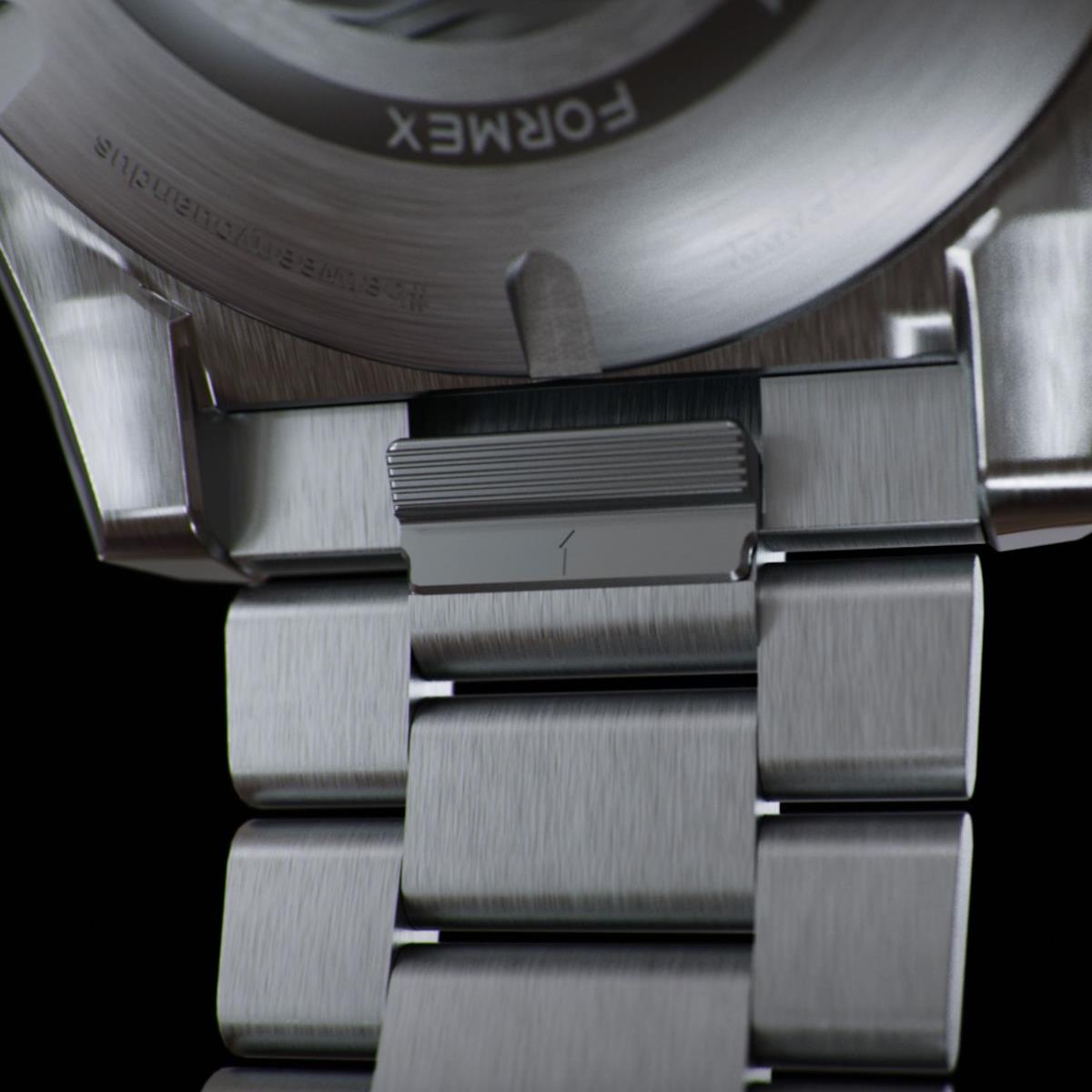 FORMEX Baby REEF Automatic Chronometer COSC 300M Steel Bracelet / Blue Dial / Blue Bezel
