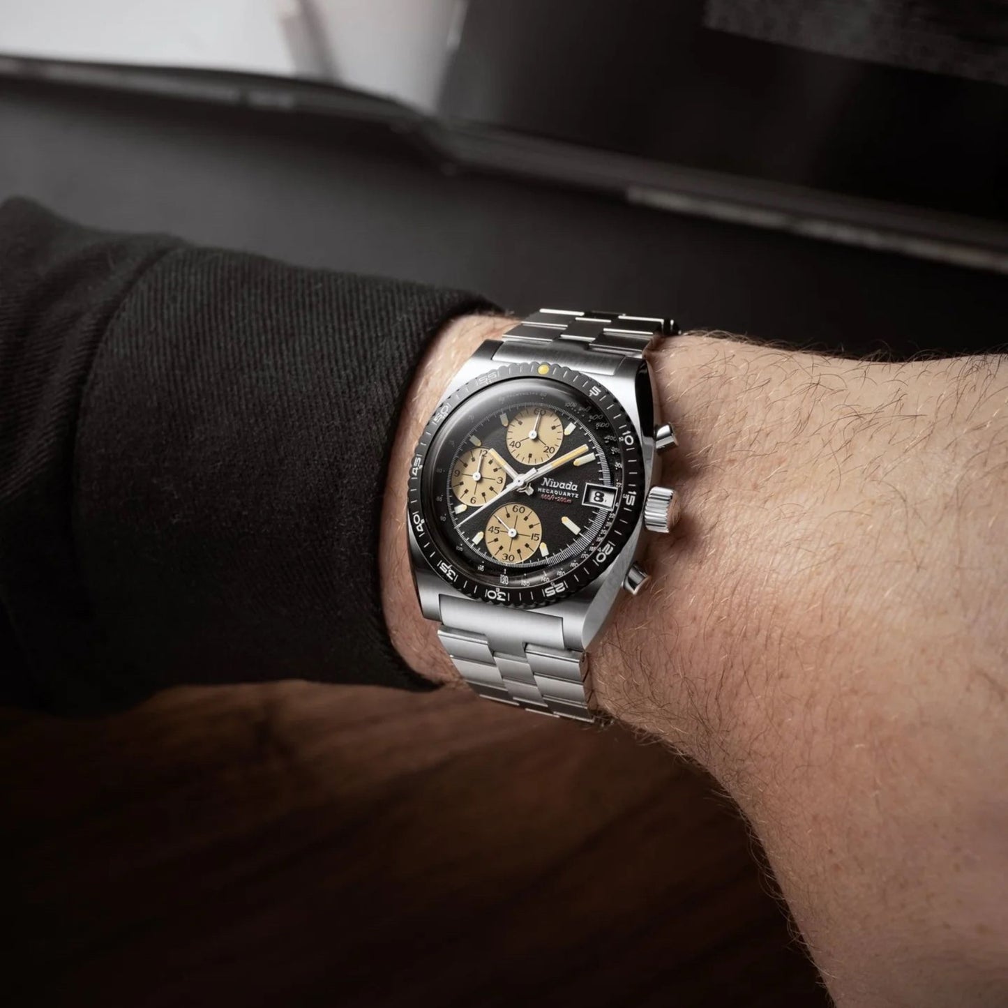 Nivada Grenchen Autochron Mecaquartz - Bracelet