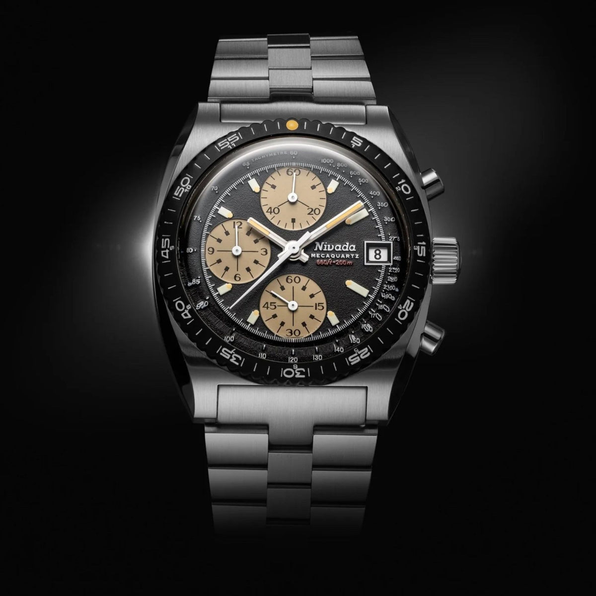 Nivada Grenchen Autochron Mecaquartz - Bracelet