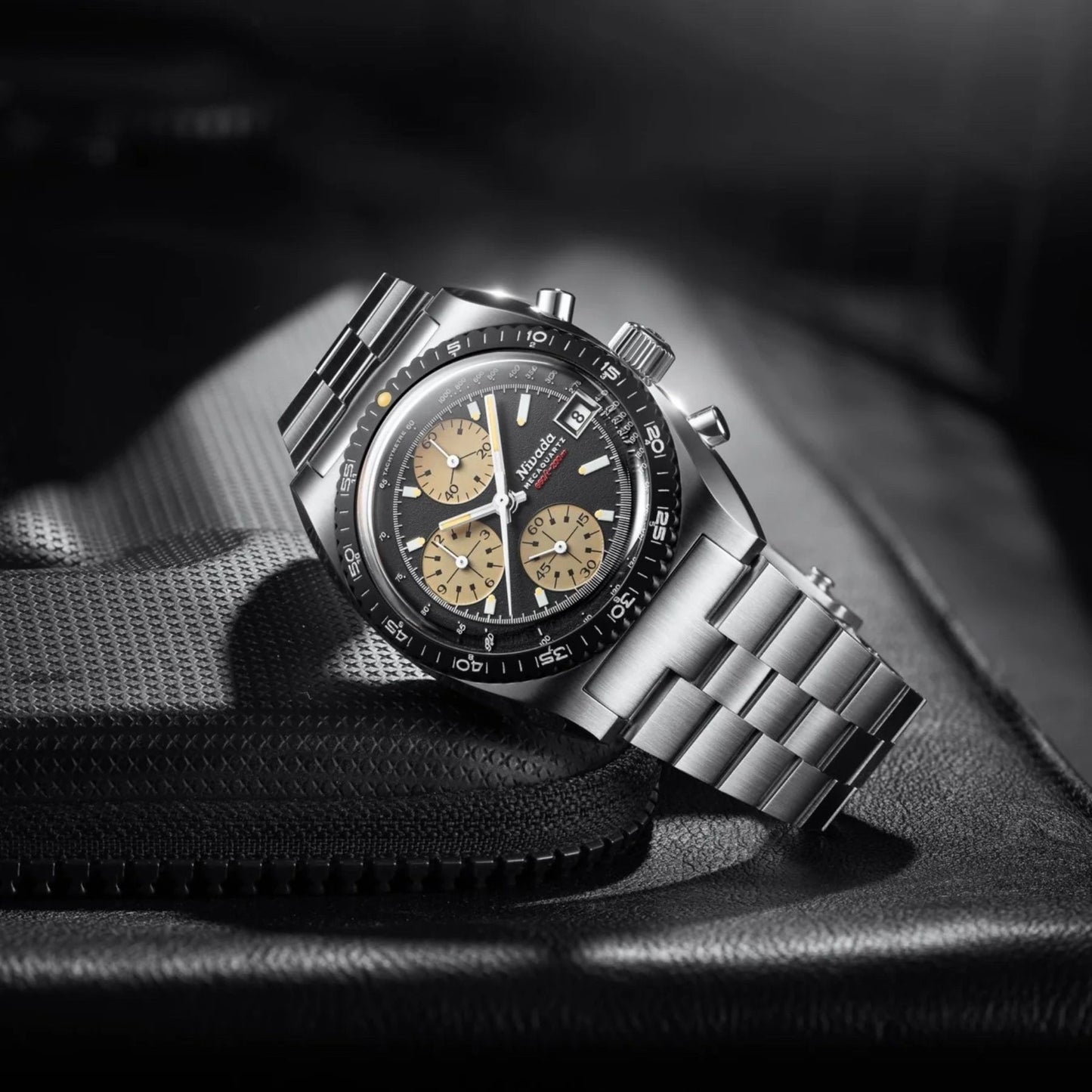 Nivada Grenchen Autochron Mecaquartz - Bracelet