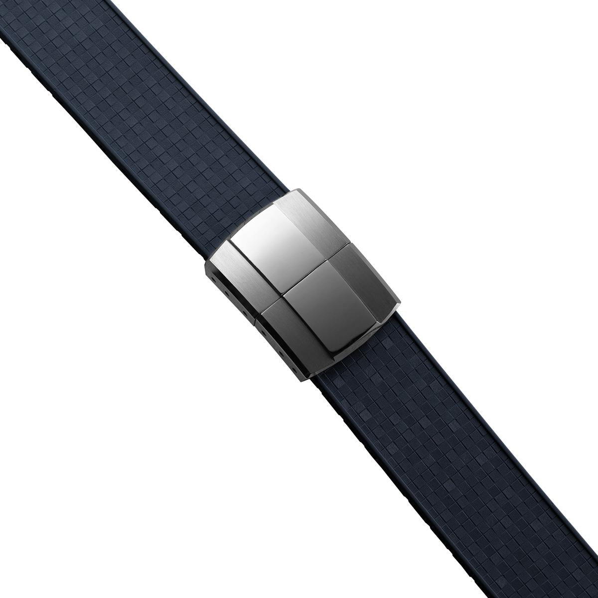 Mosaic CTS Rubber Watch Strap - Navy Blue