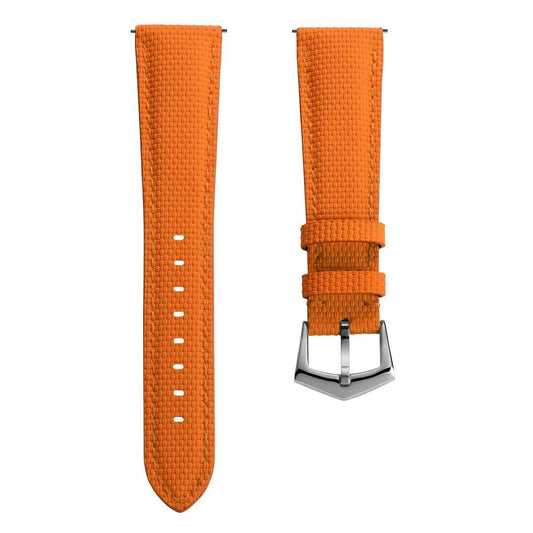 Waypoint Rubber Watch Strap - Beacon Orange
