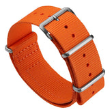 WatchGecko Standard Issue Military Strap - Utility Orange