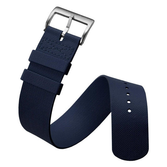 TidalPass British Military FKM Rubber Watch Strap - Navy