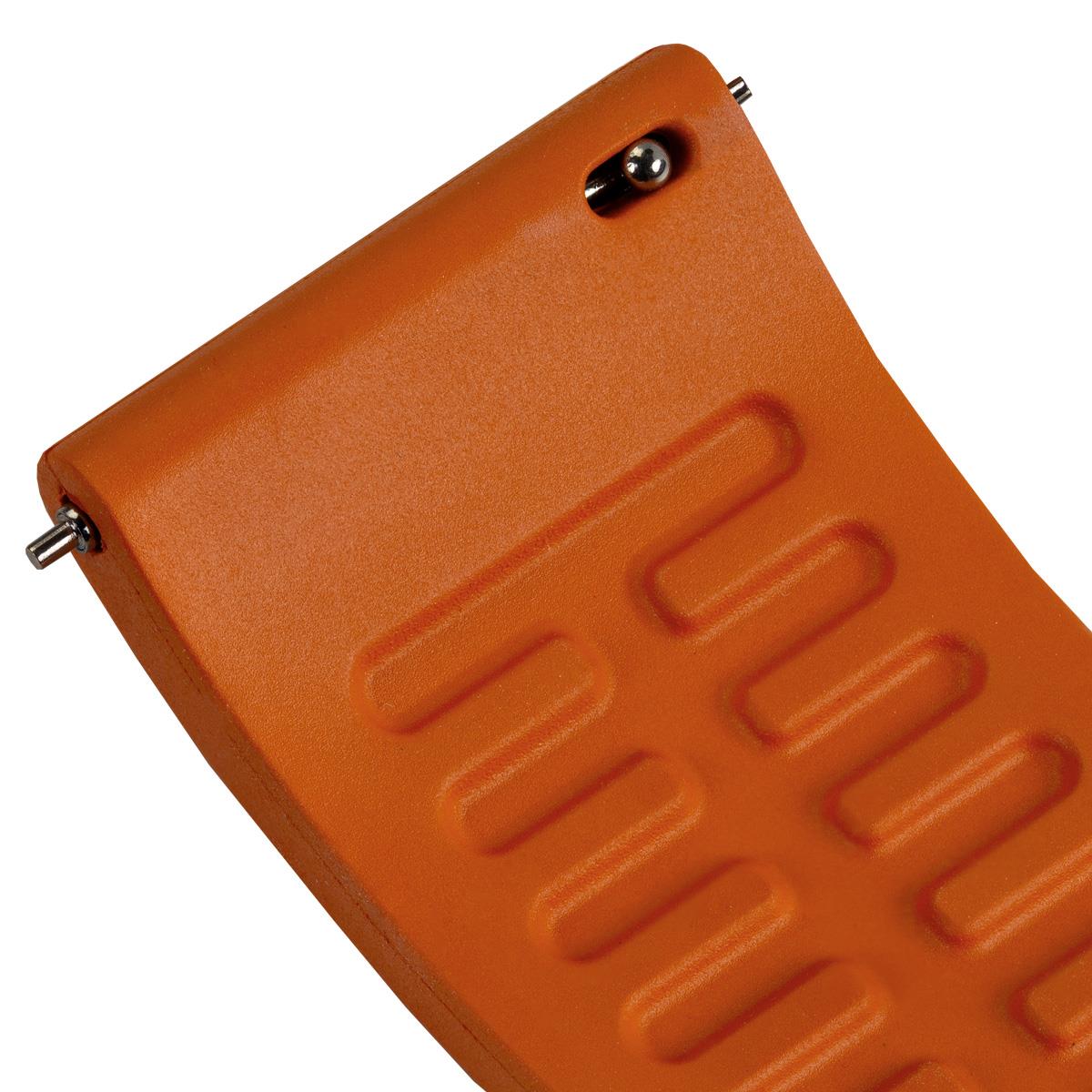 WatchGecko Sennen Quick-Release FKM Rubber Watch Strap - Orange