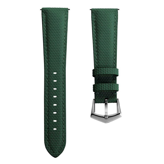Waypoint Rubber Watch Strap - Lagoon Green
