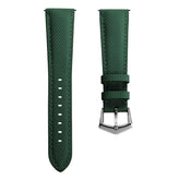 Waypoint Rubber Watch Strap - Lagoon Green
