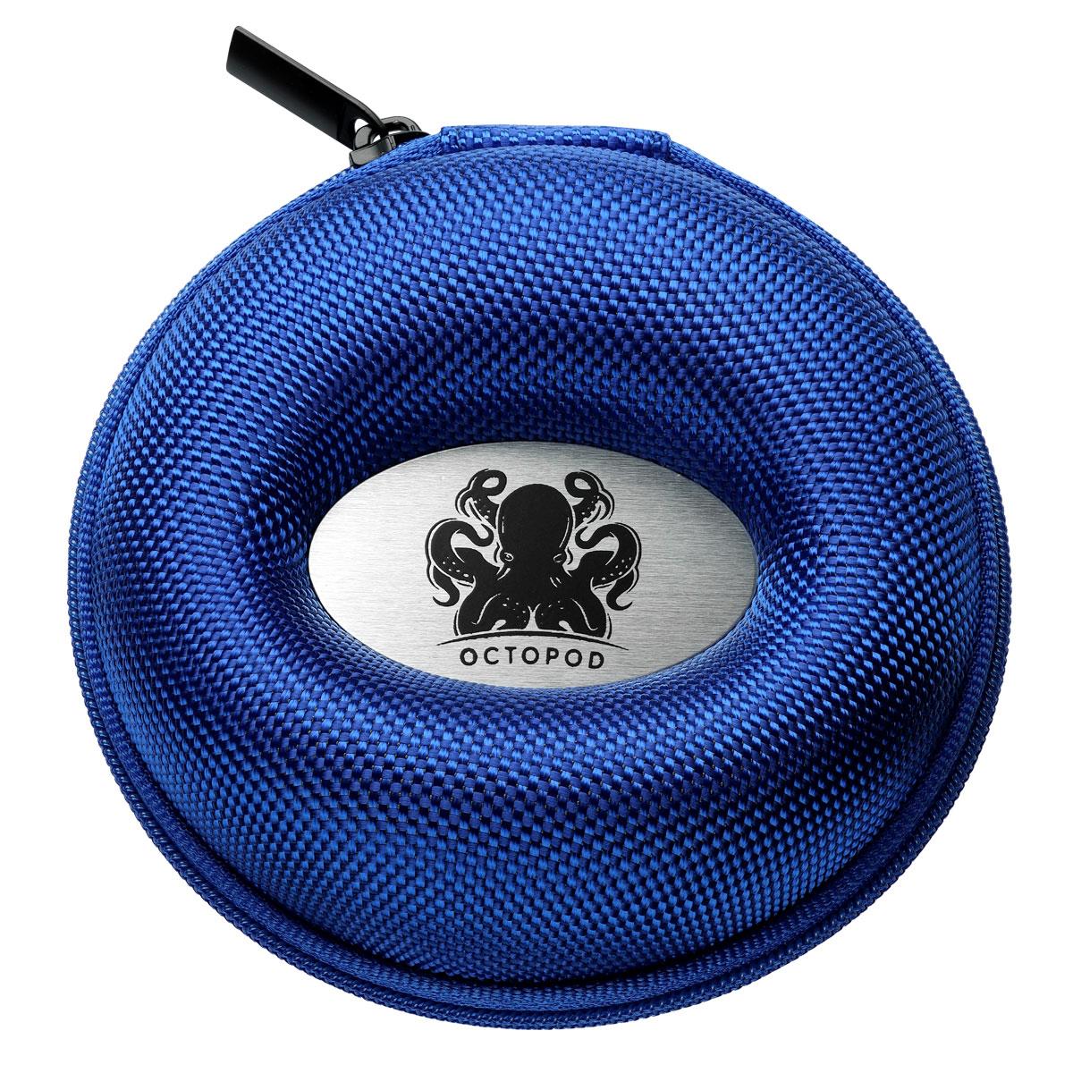 OCTOPOD Zip Up Doughnut Watch Case - Cobalt Mesh