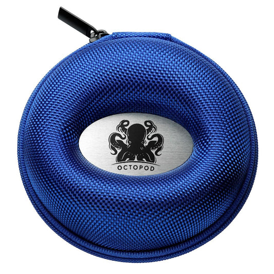 OCTOPOD Zip Up Doughnut Watch Case - Cobalt Mesh