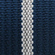 WatchGecko Ridge British Military Watch Strap - Navy & White Stripe