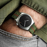 Boldr Polaris Moonstone Grey - Green Red Stripe