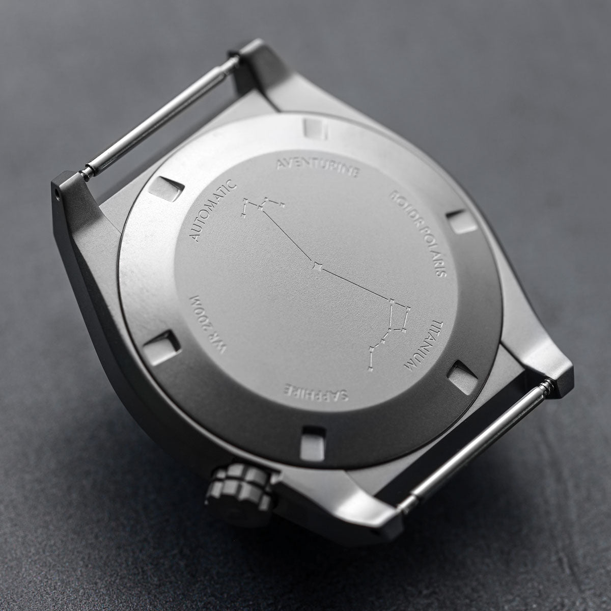 Boldr Polaris Moonstone Grey Case Back