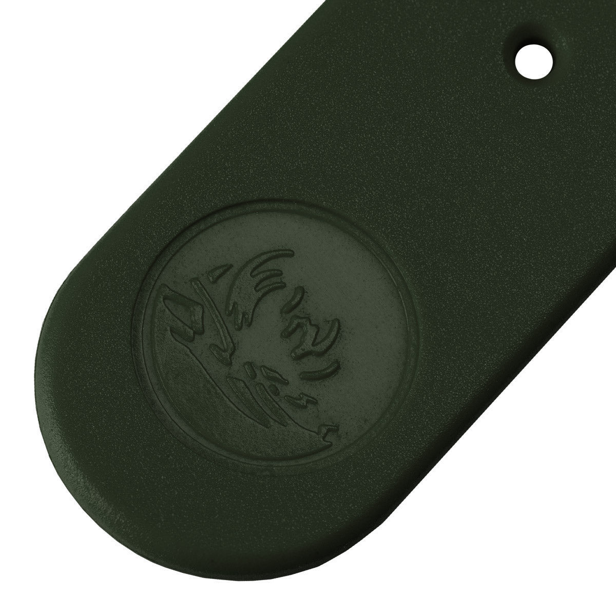 284 Italian Rubber Diver's Watch Strap - Army Green