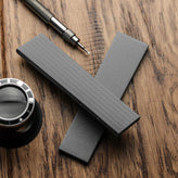 400 CTS Italian Rubber Divers Reversible Watch Strap - Cloud Grey - Brushed / Polished