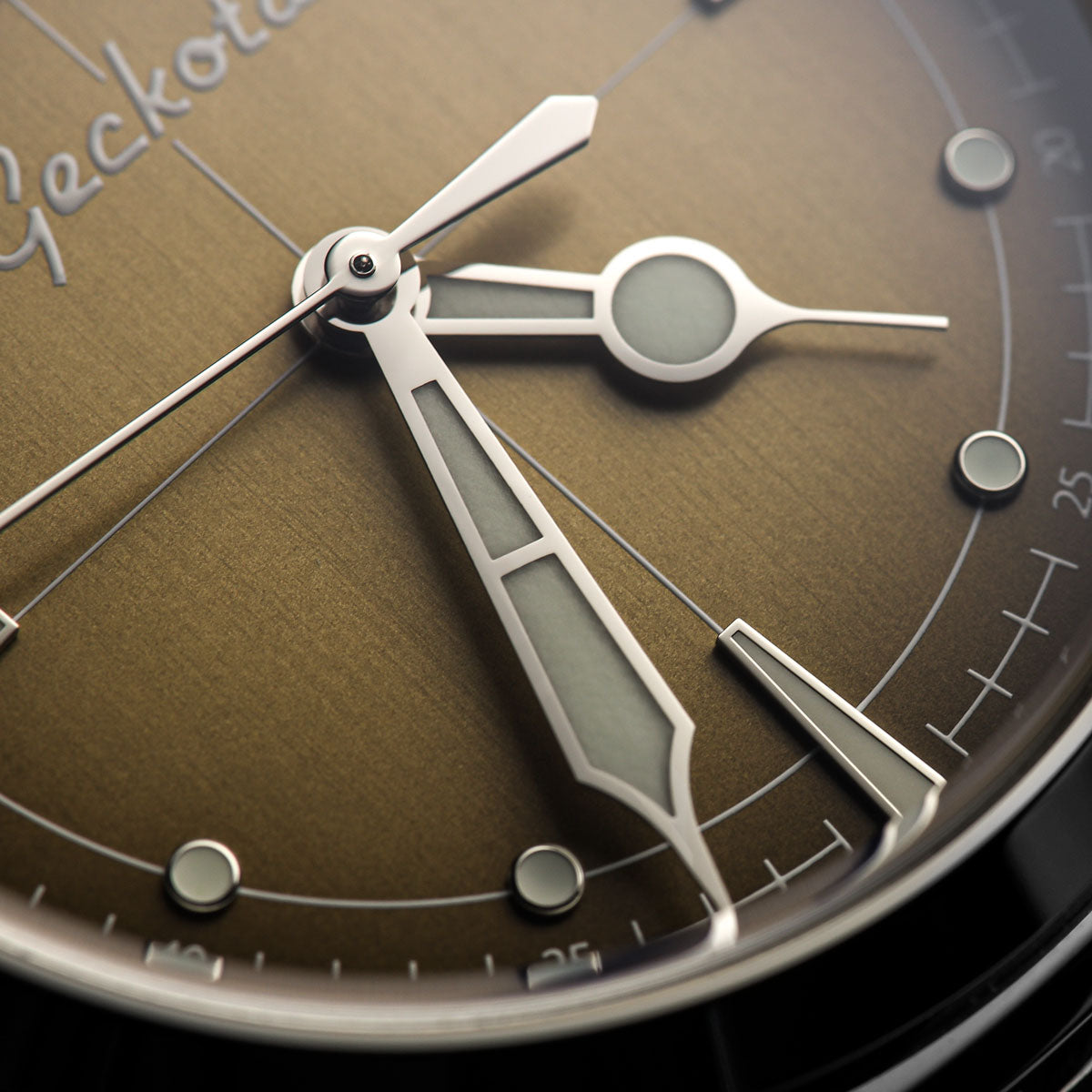 Pioneer Automatic Watch - Brushed Beige Edition