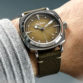 Pioneer Automatic Watch - Brushed Beige Edition