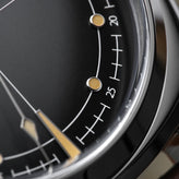 Geckota Pioneer Automatic Watch Brushed Black Dial