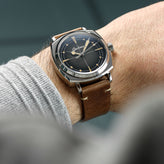 Geckota Pioneer Automatic Watch Brushed Black Dial