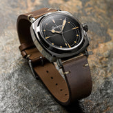 Pioneer Automatic Watch - Brushed Black Dial