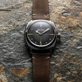 Geckota Pioneer Automatic Watch Brushed Black Dial