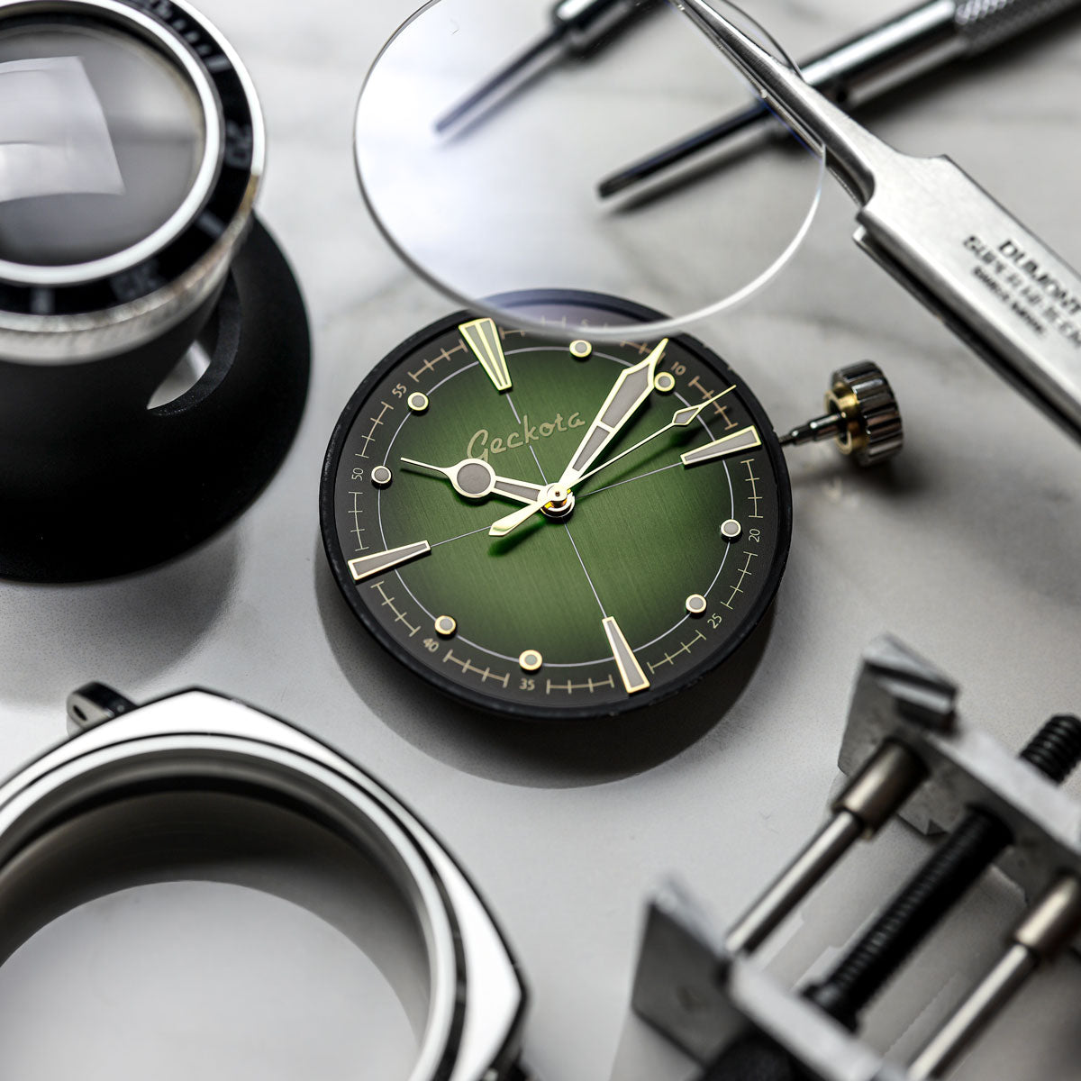 Geckota Pioneer Automatic Watch Green Edition