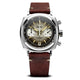 Geckota Chronotimer Chronograph Watch Brown Fumé Dial