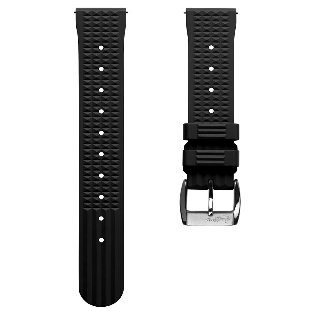 Original TROPIC® Dive Watch Strap - Black | WatchGecko