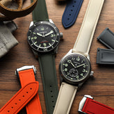 Endurance Rubber Deployant Watch Strap - Sandstone Beige