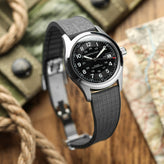 Mosaic CTS Rubber Watch Strap - Navy Blue