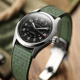 Mosaic CTS Rubber Watch Strap - Military Green