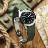 Mosaic CTS Rubber Watch Strap - Military Green