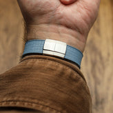 Mosaic CTS Rubber Watch Strap - Powder Blue