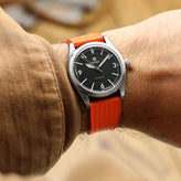 Mosaic CTS Rubber Watch Strap - Orange
