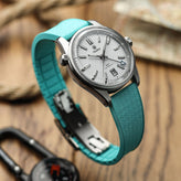 Mosaic CTS Rubber Watch Strap - Jet Black
