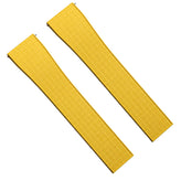 Mosaic CTS Rubber Watch Strap - Canary Yellow