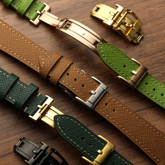 Axis Spring Deployant Clasp – Brushed / Polished